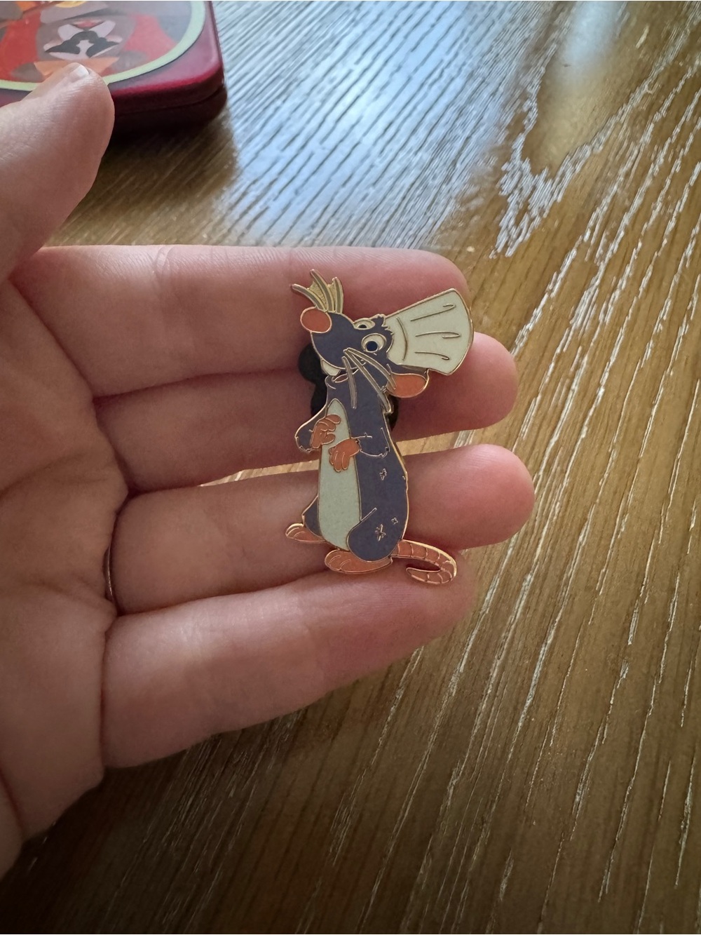 Disney Pixar Trading Pin Chef Remy Ratatouille Adventure 50th Anniversary